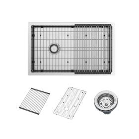 Jm-ks-06526cz Jomoo 30 Inch Kitchen Sink Nano-coated Stainless Steel Single Bowl