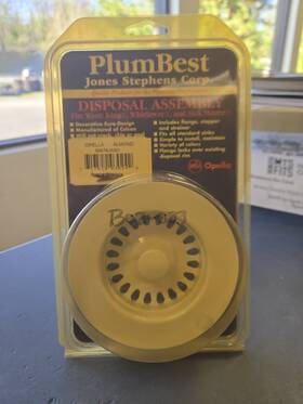 Jones Stephens B02-033 Disposal Assembly Almond