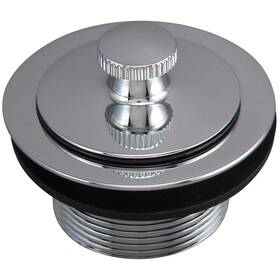 Keeney K62-3pc Plumb Pak Lift Ftn Turn Bathtub Drain Replacement Assembly With Stra Inch