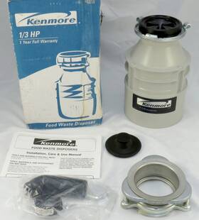 Kenmore 175.60102 42-6010 1/3hp Food Waste Disposer - New Nos