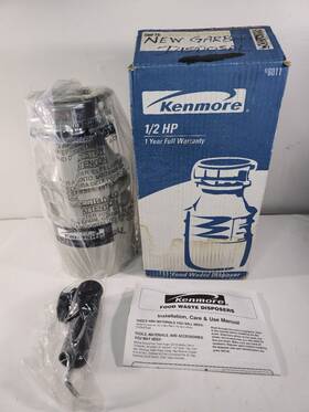 175.60115 Kenmore 1/2 Hp Food Waste Disposal 42 6011 - New Old Stock