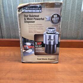 Kenmore 22-60793 Elite Heavy Duty 1 Hp Disposer Garbage Disposal Nos New In Box