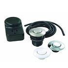 Kitchen Sink Island Garbage Outlet Button Desposal Eazy Ideas Switch