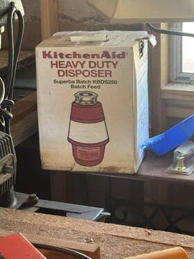 Kitchenaid Kbds250 Kitchen Aid Garbage Disposal 1/2