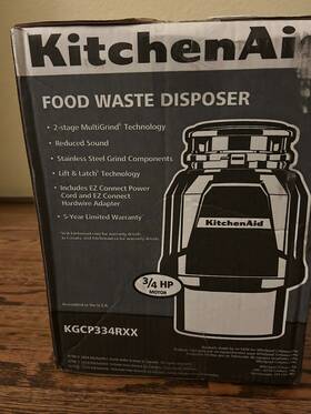 Kgcp334rxx Kitchenaid Kitchen Aid Food Waste Disposer