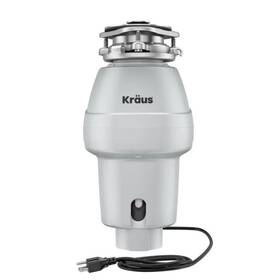 Kwd201-50mcg Kraus Kwd201-50 Wasteguard 1/2 Hp Continuous Garbage Disposal - Matte Cool Grey