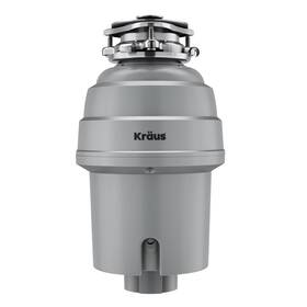 Kwd210-75mgr Kraus Kwd210-75 3/4 Hp Continuous Feed Garbage Disposal - Grey