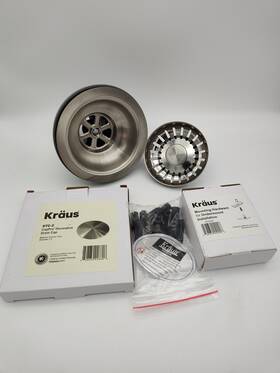 Stc-2 Kraus St-1 Stainless Steel Sink Drain Assembly And Decorative Cap