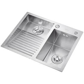 Ksyginxd Lw600-800 Laundry Utility Sink With Washboard Stainless Steel Kitchen Household Po