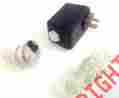 Li-ack-ab-pc Linea Imperiale Dacia Garbage Disposer Disposal Air Switch Polished Chrome Trim