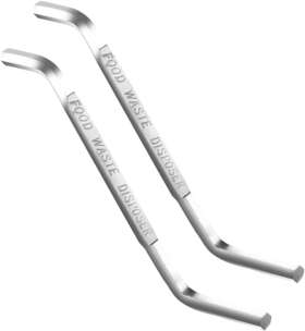 Litkiwi 445009183188 2pcs Garbage Disposal Wrench Lengthened Design Jam-buster