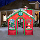 89968 Living Presents 10.49-ft Holiday Inflatable Animatronic Christmas Lighted
