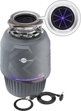 &lrm Insinkerator &lrm 81137k Evolution .75hp Led Garbage Disposal Advanced