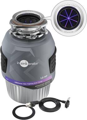 &lrm Insinkerator &lrm 81138k Evolution 1.0hp Led Garbage Disposal Advanced