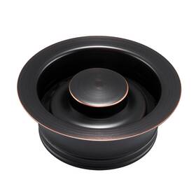 Gd02-o Luxier Kitchen Sink Garbage Disposal Flange And Stopper In Oil Rubbed Bronze