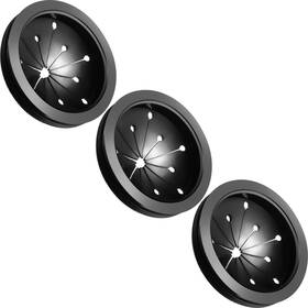 Maxdot 615068645676 3 Pcs Garbage Disposal Splash Guards Sink Baffle Cover 3-1/8 For