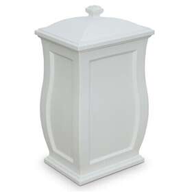 5861-w Mayne Inc Mansfield Storage Bin White