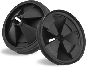 Mellbree 313056986908 Garbage Disposal Splash Guards 3 3/8 Inch Epdm Rubber Drain Insert For Insinkerator