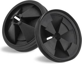 Mellbree 445037662655 Garbage Disposal Splash Guards 3 3/8 Inch Epdm Rubber Drain Insert For Insinkerator