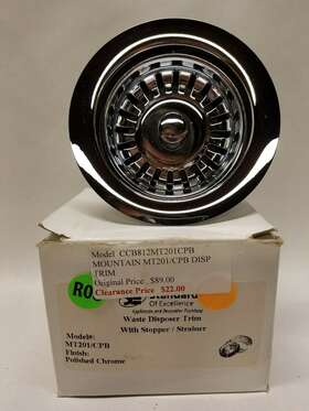 Mt201-cpb Mountain Waste Disposer Trim Nos