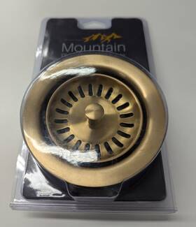 Cmt202 Mountain Plumbing 638441378862 Cmt202/chbrz Disposer Sink Flange Champagne Bronze