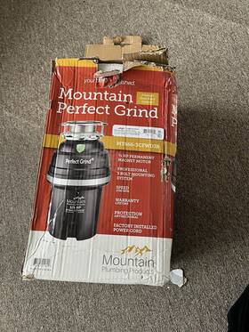 Mt666-3cfwd3b Mountain Plumbing Products New In Box Perfect Grind Waste Garbage Disposal