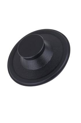 22-0001f-00 Mr. Scrappy Plastic Sink Drain Stopper For 3-bolt Garbage Disposals Fits 3.5 Inch Drains
