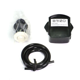 69080-mw New Brizo Matte White Garbage Disposal Air Switch With Dual Outlet