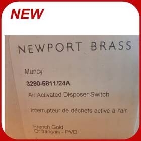Newport Brass 709180194300 Garbage Disposal Switch Kit R9
