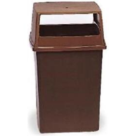 Rcp256b00br Rubbermaid Commercial Products Glutton Container 56 Gal Brown