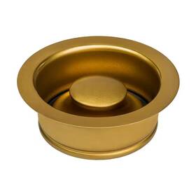 Ruvati 313050332312 3.5 Inch Kitchen Sink Garbage Disposal Flange In Matte Gold Stainless Steel