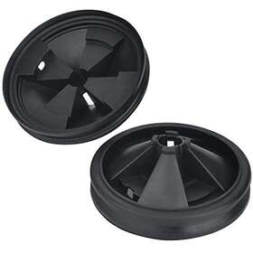 Sankoly 770523620138 2 Pack Garbage Disposal Splash Guards 3 3/8 Inch Sink Baffle Qcb-am Replacement C