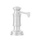 4055-sc Satin Dispenser Chrome Traditional Soap Waterstone Mount Deck