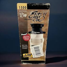 Sink Master 029122015006 Model 1500 Elite 2 1/3 Hp Garbage Disposal