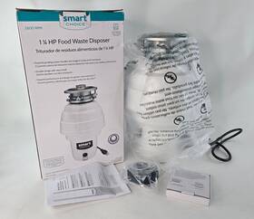 Smaty Choice 012505469527 Smart 1 And 1/4 Hp Food Waste Disposer