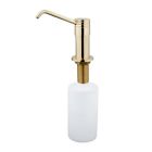 Sd2602 Soap Dispenser Polished Mount Deck Brass Kingston Milano Fill Easy