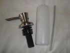 X00057345ss Soap Top Lotion Stainless Fill Brush Dispenser - Colored