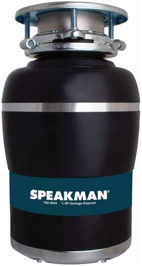 Gd-5034 Speakman 3/4 Hp Continuous Garbage Disposal - Black