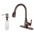 Kpf-2230-ksd-30orb Spray Soap Pullout Rubbed Kraus Faucet Bronze Oil Kitchen