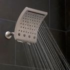 System Curve 3-setting Rain Nickel Shower Oxygenics Brushed