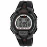 T5k417 Timex Mens Ironman Classic Oversized Black Gray Red Resin Strap