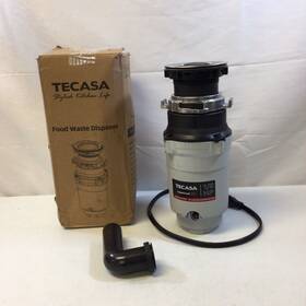 Tges50n Tecasa 1/2 Hp Garbage Disposals Continuous Feed Stainless Steel Food Waste