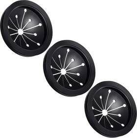 Topspeeder 313049048064 3 Pcs Garbage Disposal Splash Guards Sink Baffle Replacement Multi-func