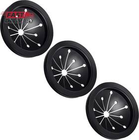 Topspeeder 445016598531 3 Pcs Garbage Disposal Splash Guards Sink Baffle Replacement Multi-func