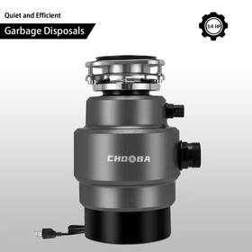 Trifecte 313042486450 Grinder 3/4 Hp Continuous Feed Garbage Disposal With Sound Reduction And Power C