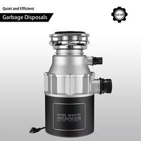 Trifecte 445009480454 Masher 3/4 Hp Continuous Feed Garbage Disposal With Sound Reduction And Power Co