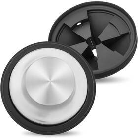 Ullnosoo Rfa0916-ca Garbage Disposal Stopper With Splash Guard For Insinkerator Kitchen Silver
