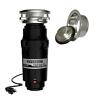 Us-10-eb750s-bn Everbilt Garbage Disposal Hp Slim Continuous Feed Brushed 0707534720298