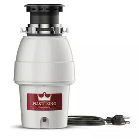 Waste King 313034851853 Legend Series 1/2 Hp Continuous Feed Ez Mount Garbage Disposal