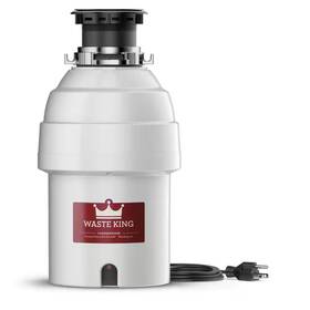 Waste King 445052398393 Garbage Disposal 1 Hp 115-volt Continuous Feed Stainless Compact